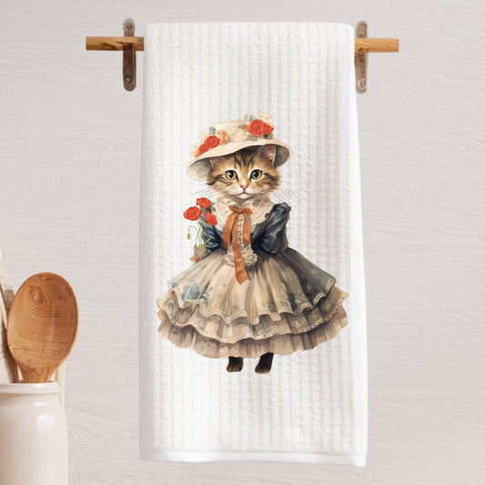 Cat Tea Towel