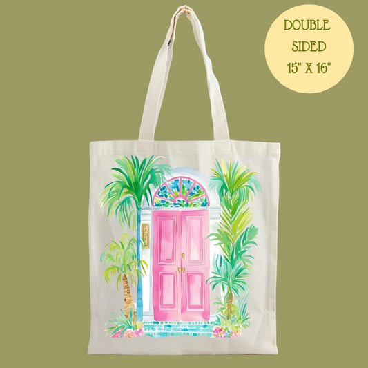 Tropical Door Tote