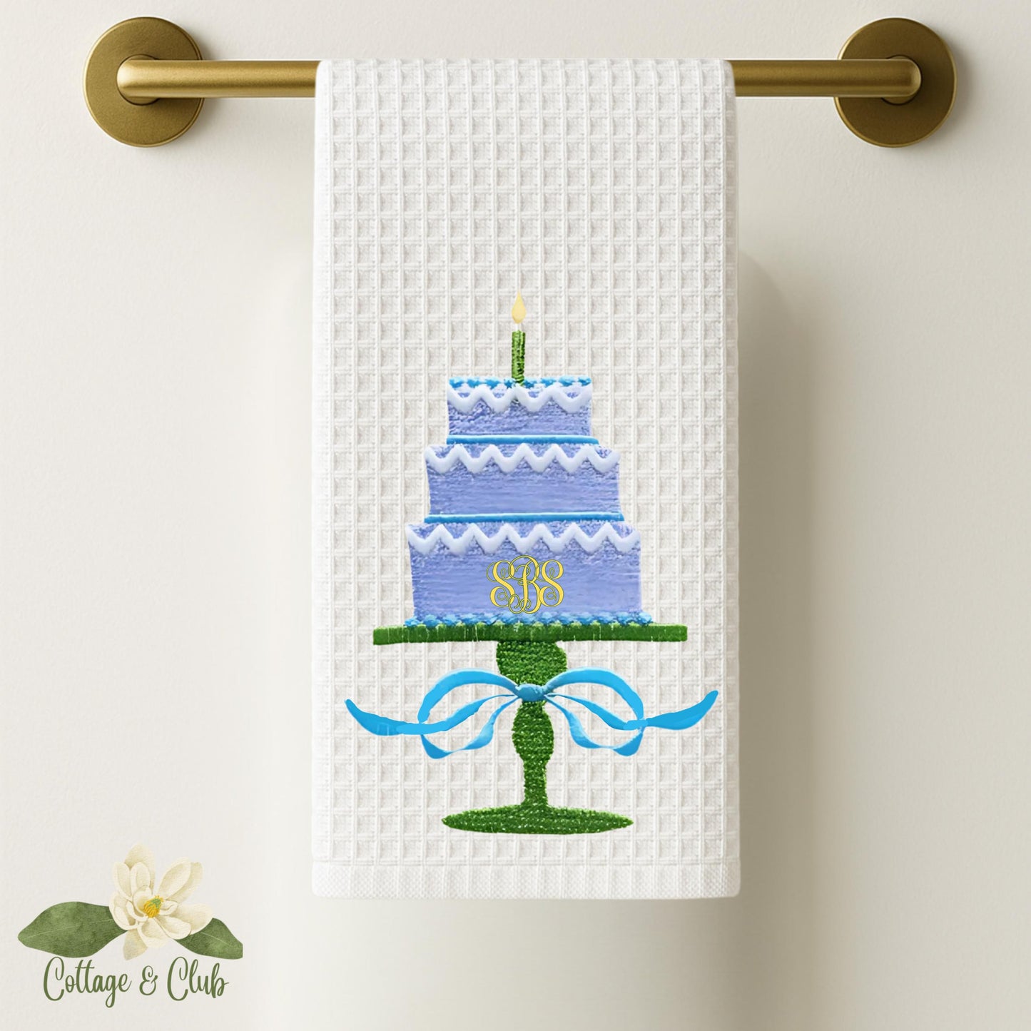 Birthday Cake Tea Towels