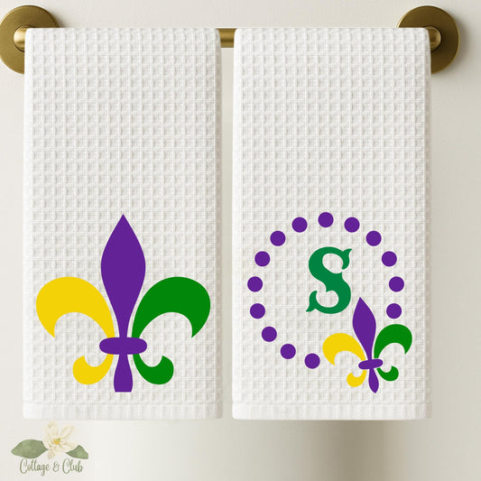 Fleur De Lis Tea Towel Collection