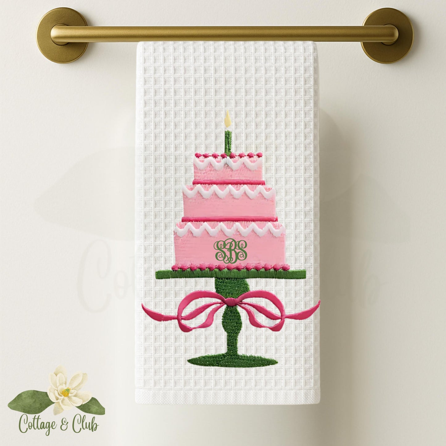 Birthday Cake Tea Towels