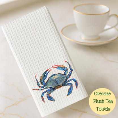 Coastal Crab & Sea Horse Tea Towel Collection