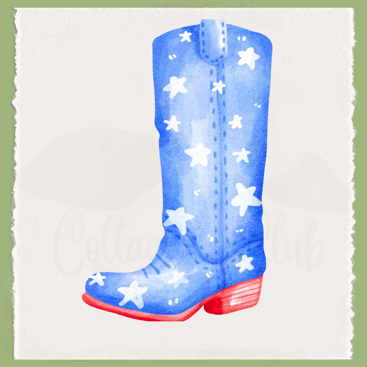 Patriotic Country Boot Tea Towel Collection