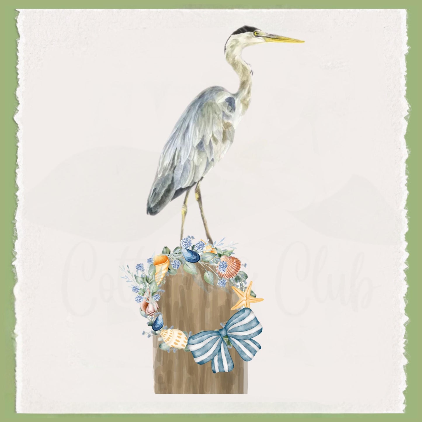 Egret Coastal Tea Towel Set