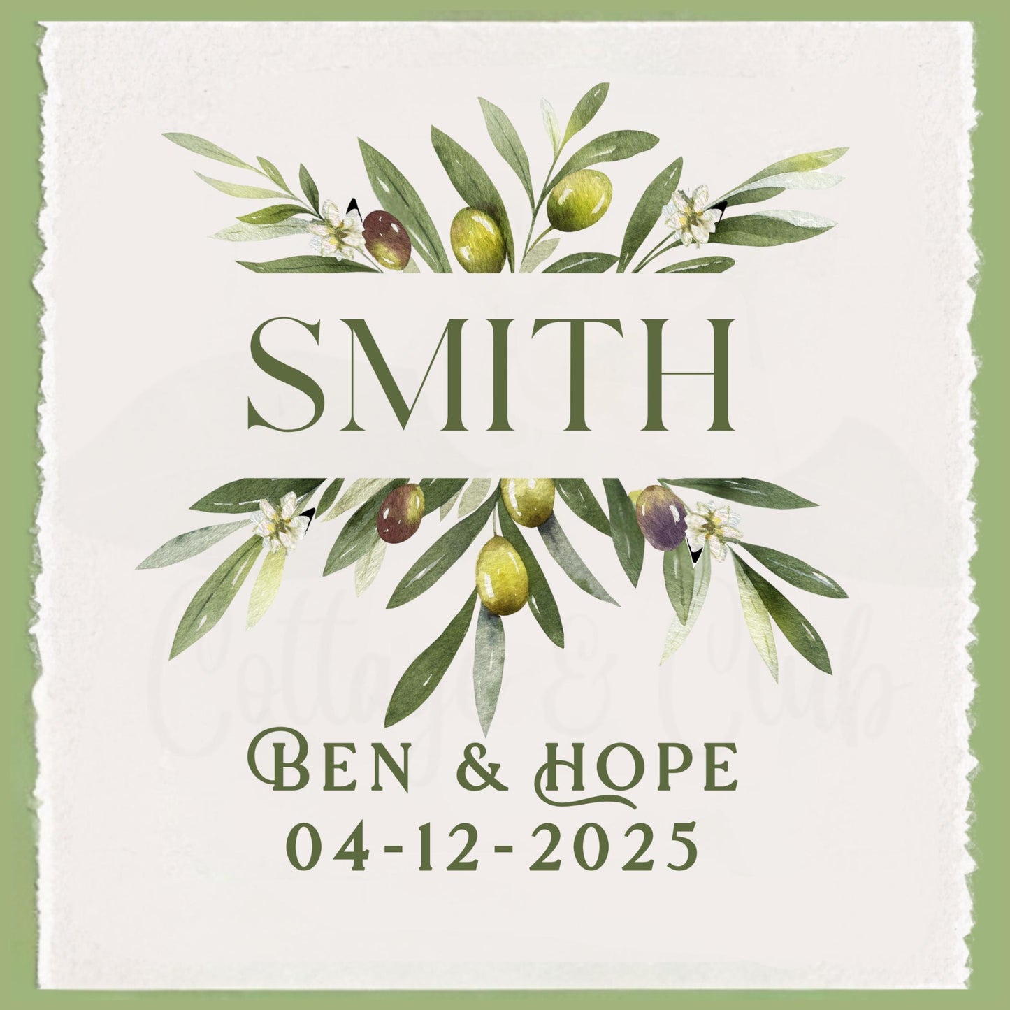 Olive Branch and Bar Collection