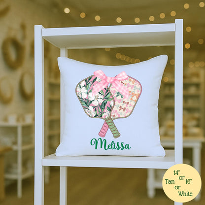 Pickleball Watercolor Art: Coaster, Tote, Towel, or Apron