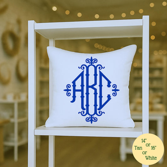 Monogram Tote Bag  - Choose Your Color -Personalized Tea Towels, Pillows, Aprons, Coasters & Sport Towels for Monogram Lovers - Unique Gift