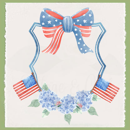 Preppy Patriotic Tea Towel Set