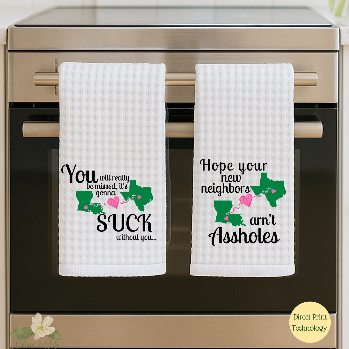 Long Distance Tea Towel Collection