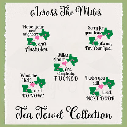 State to State Tea Towel Collection