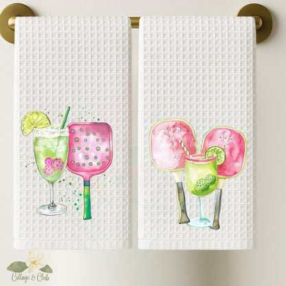 Pickleball Tea Towel, Pickleball Kitchen Towel, Pickleball Decor, Ladies Pickleball Group, Pickleball Group Gift, Pickleball Gift