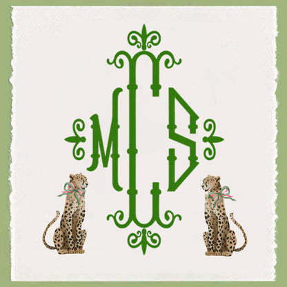 Leopard Kitchen Towel Personalized Gift Preppy Kitchen Decor Hostess Birthday Gift For Her Leopard Print Personalized Tea Towel