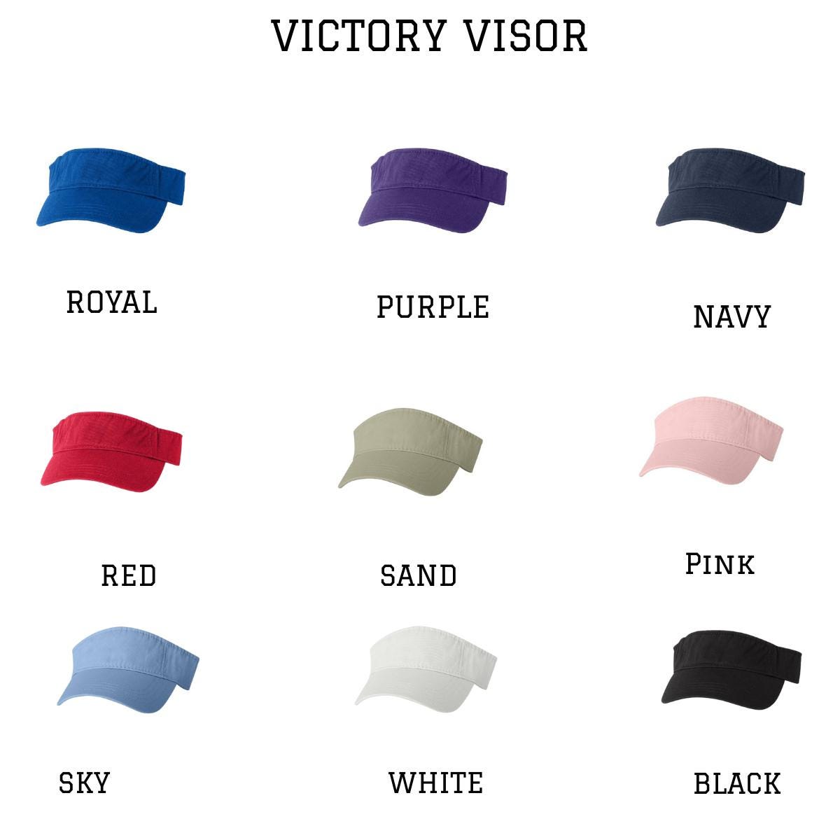 Embroidered Hydrangea Cap or Visor: Preppy Summer Style