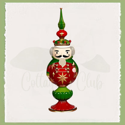 Personalized Christmas Topiary Tea Towel: Preppy Kitchen Decor Gift