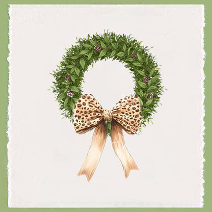 Preppy Pink and Green Christmas Tote Bag - Reusable Shopping Bag - Custom Gift Bag