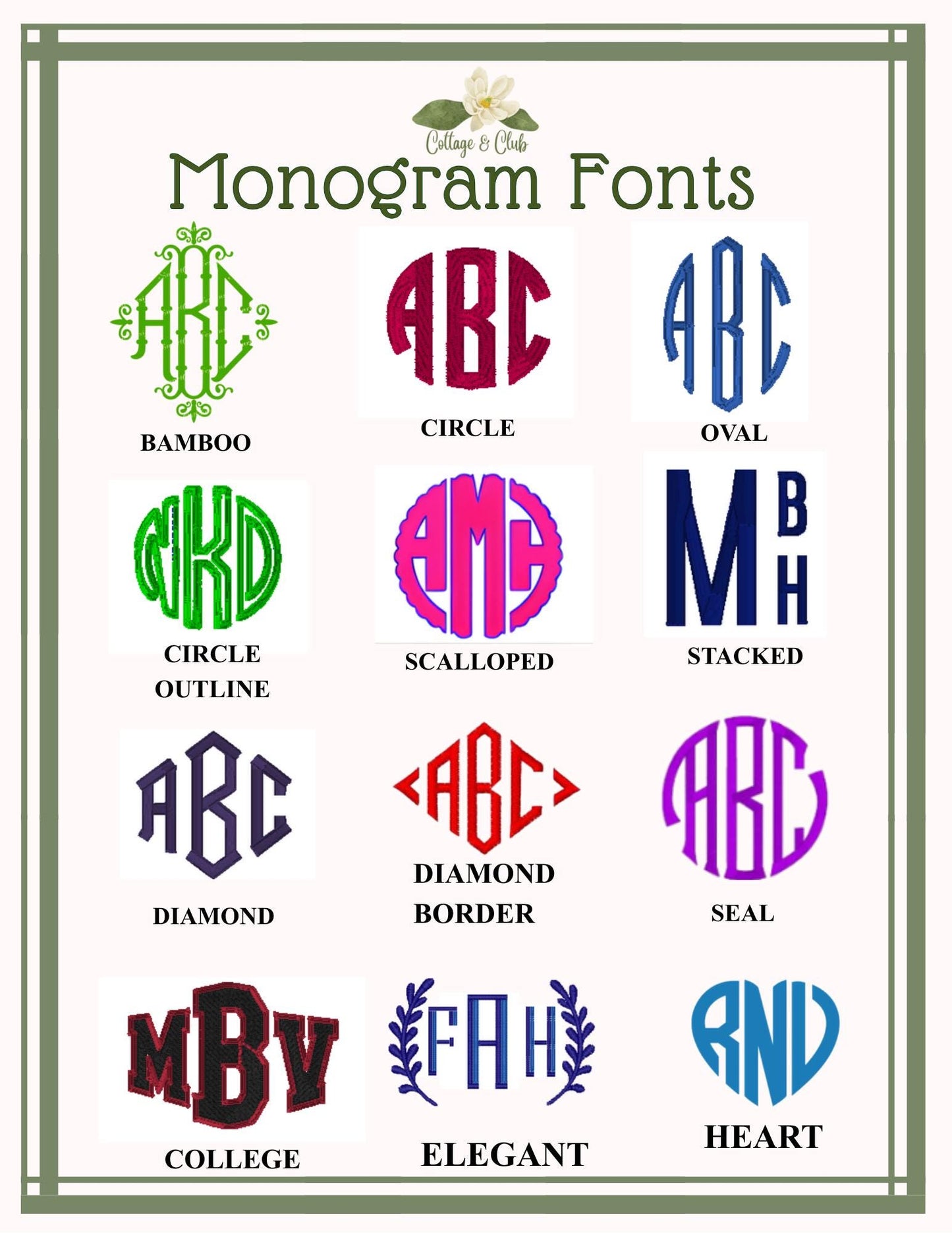 Mardi Gras Fleur De Lis Monogram Embroidered Wreath Sash